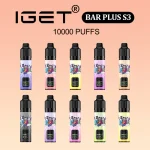 IGET Bar Plus S3 - 10,000 Puffs Starter Kit Wholesale
