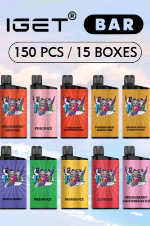 IGET bar 150 Pcs / 15 Boxes Wholesale