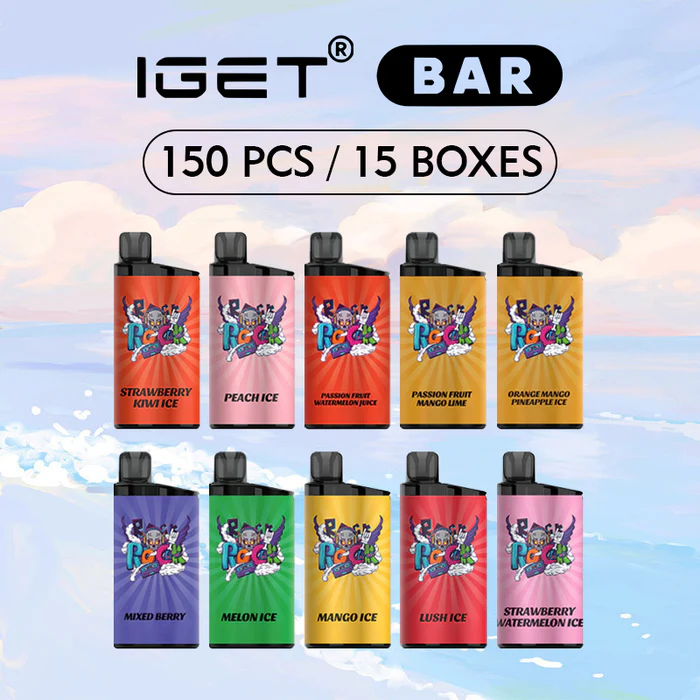 IGET bar 150 Pcs / 15 Boxes Wholesale