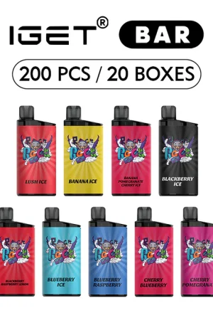 IGET bar 200 Pcs / 20 Boxes Wholesale