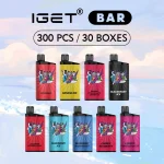IGET Bar 300 Pcs / 30 Boxes Wholesale